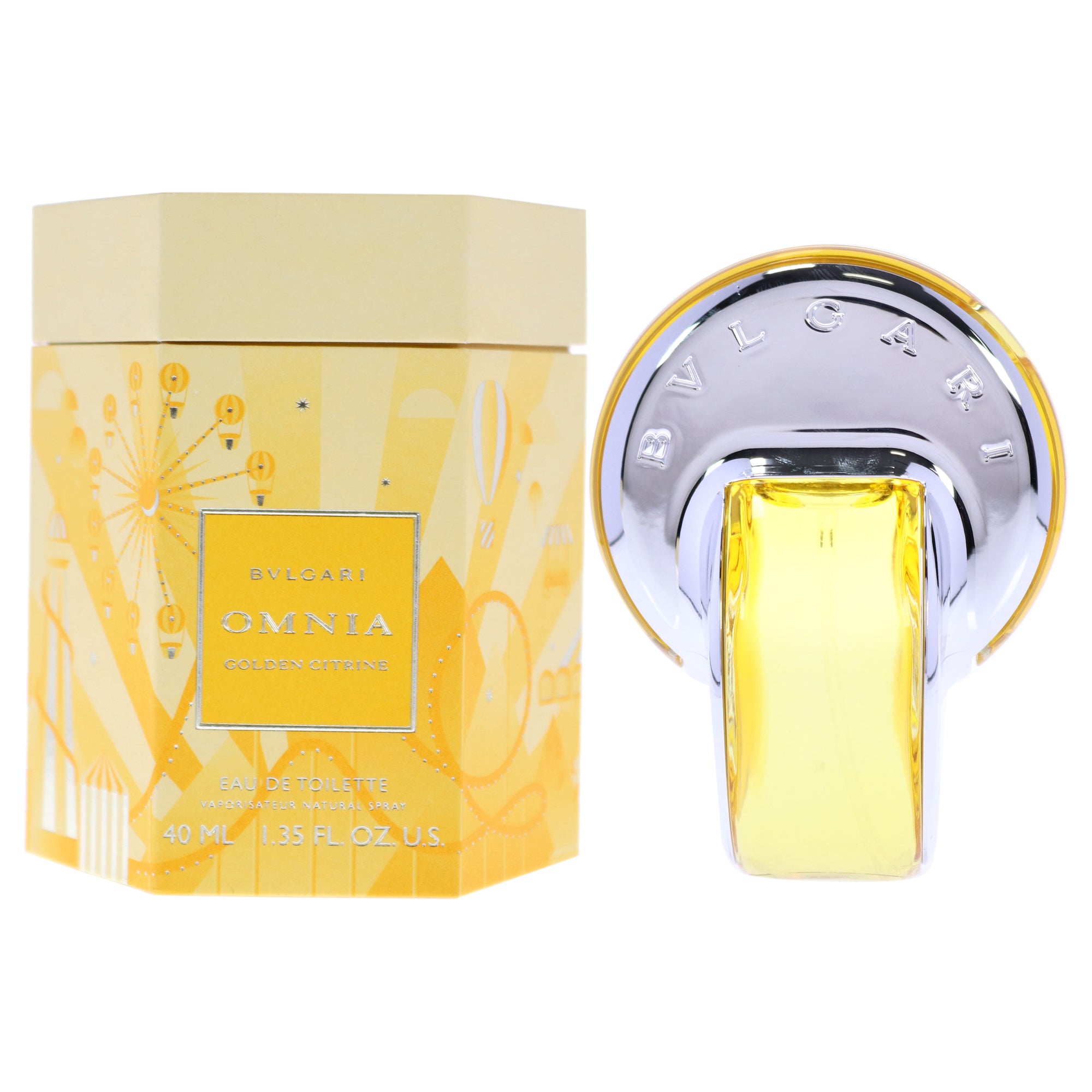 Bvlgari Omnialandia Golden Citrine by Bvlgari for Women 1.35 oz EDT Spray (Limited Edition)