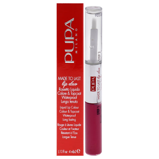 Pupa Milano Made To Last Lip Duo
