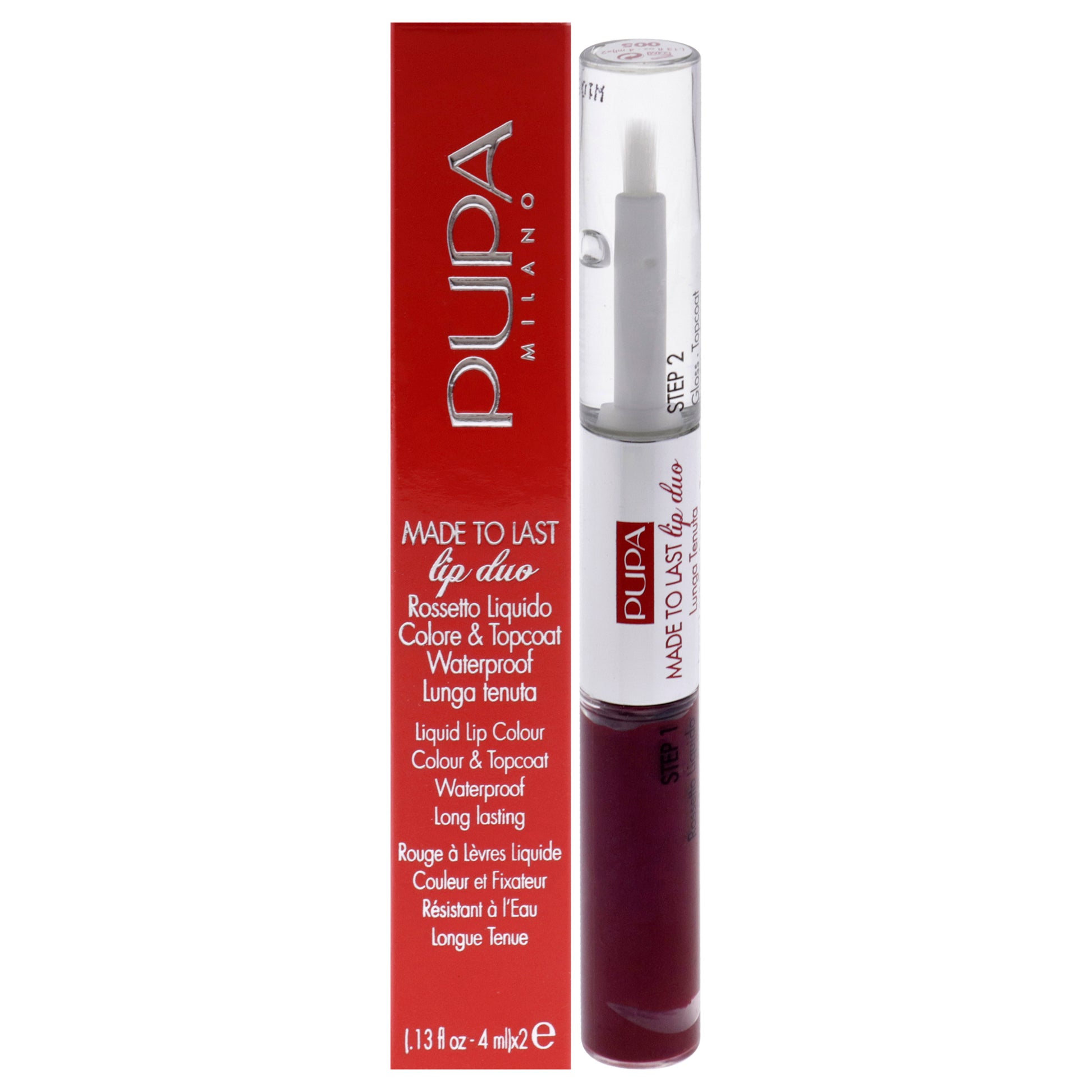 Pupa Milano Made To Last Lip Duo