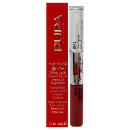 Pupa Milano Made To Last Lip Duo