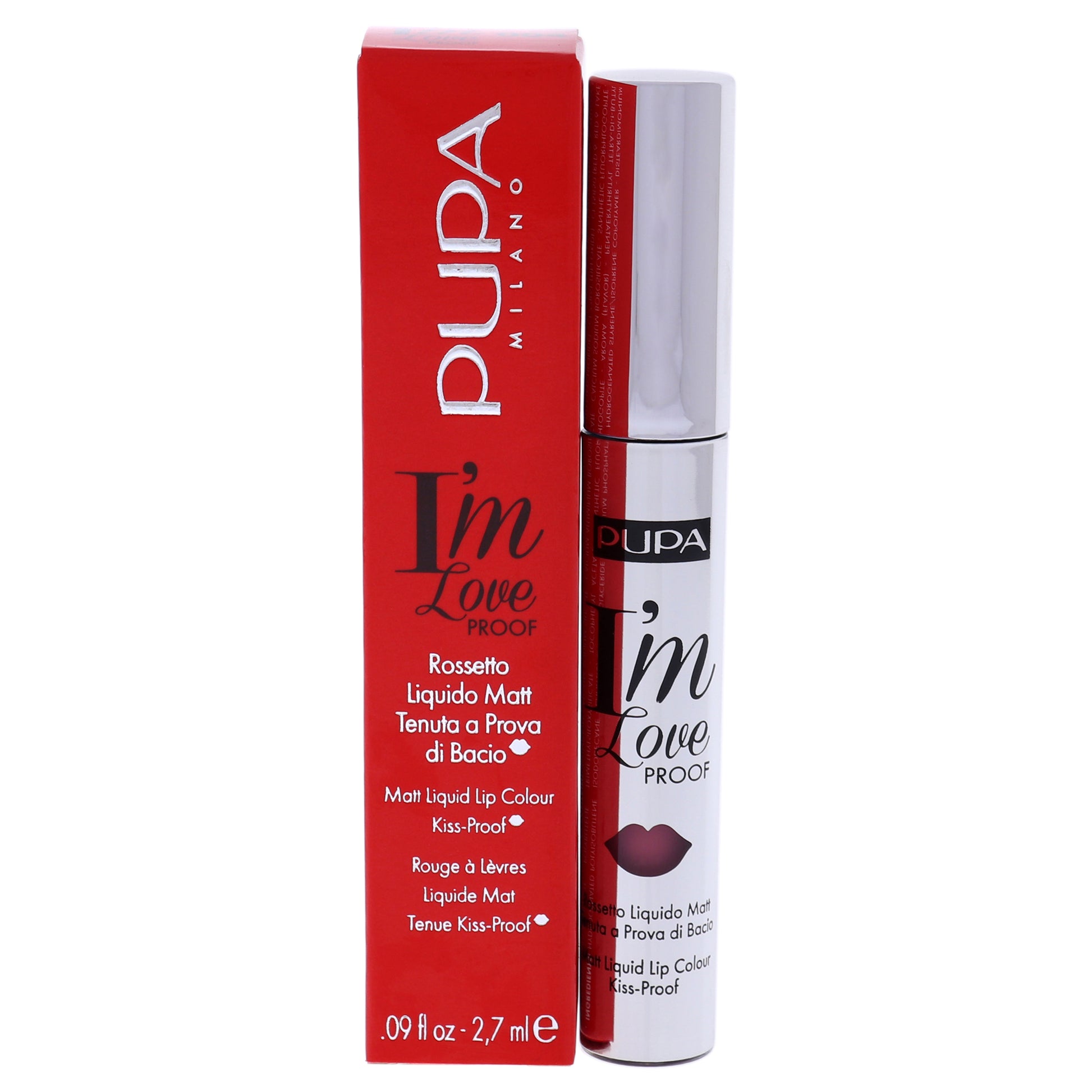 Pupa Milano I Am Love Proof Matt Liquid Lip Color