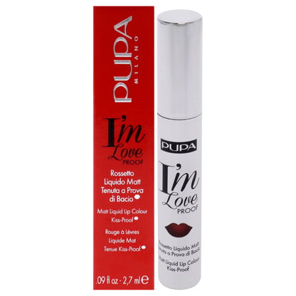 Pupa Milano I Am Love Proof Matt Liquid Lip Color