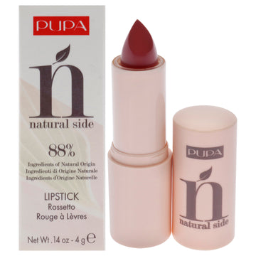 Natural Side Lipstick - 002 Soft Pink by Pupa Milano for Women - 0.14 oz Lipstick