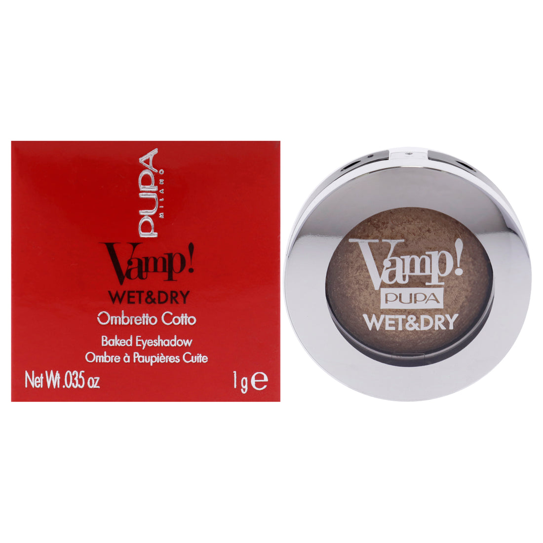 Pupa Milano Vamp! Wet and Dry Baked Eyeshadow