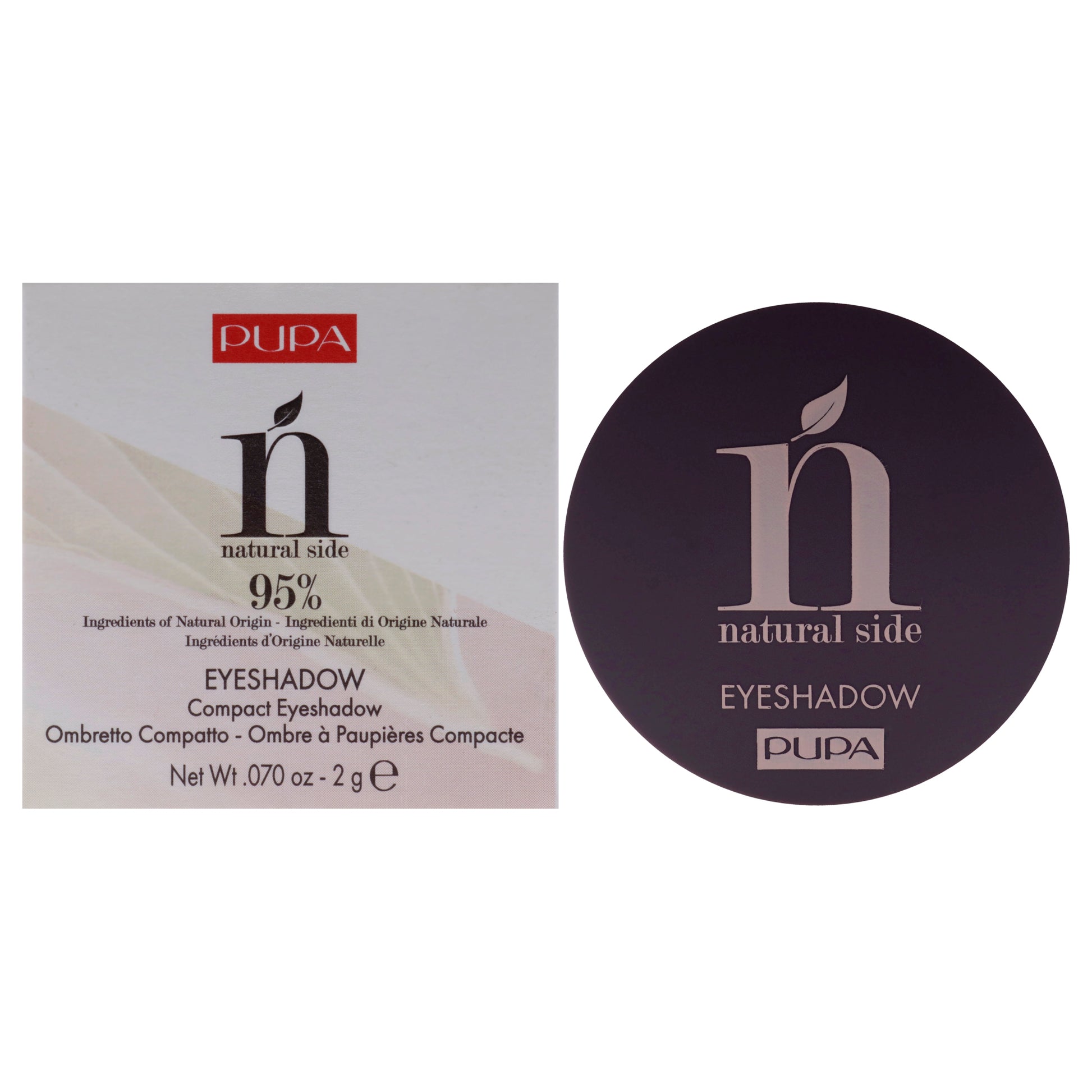 Pupa Milano Natural Side Compact Eyeshadow