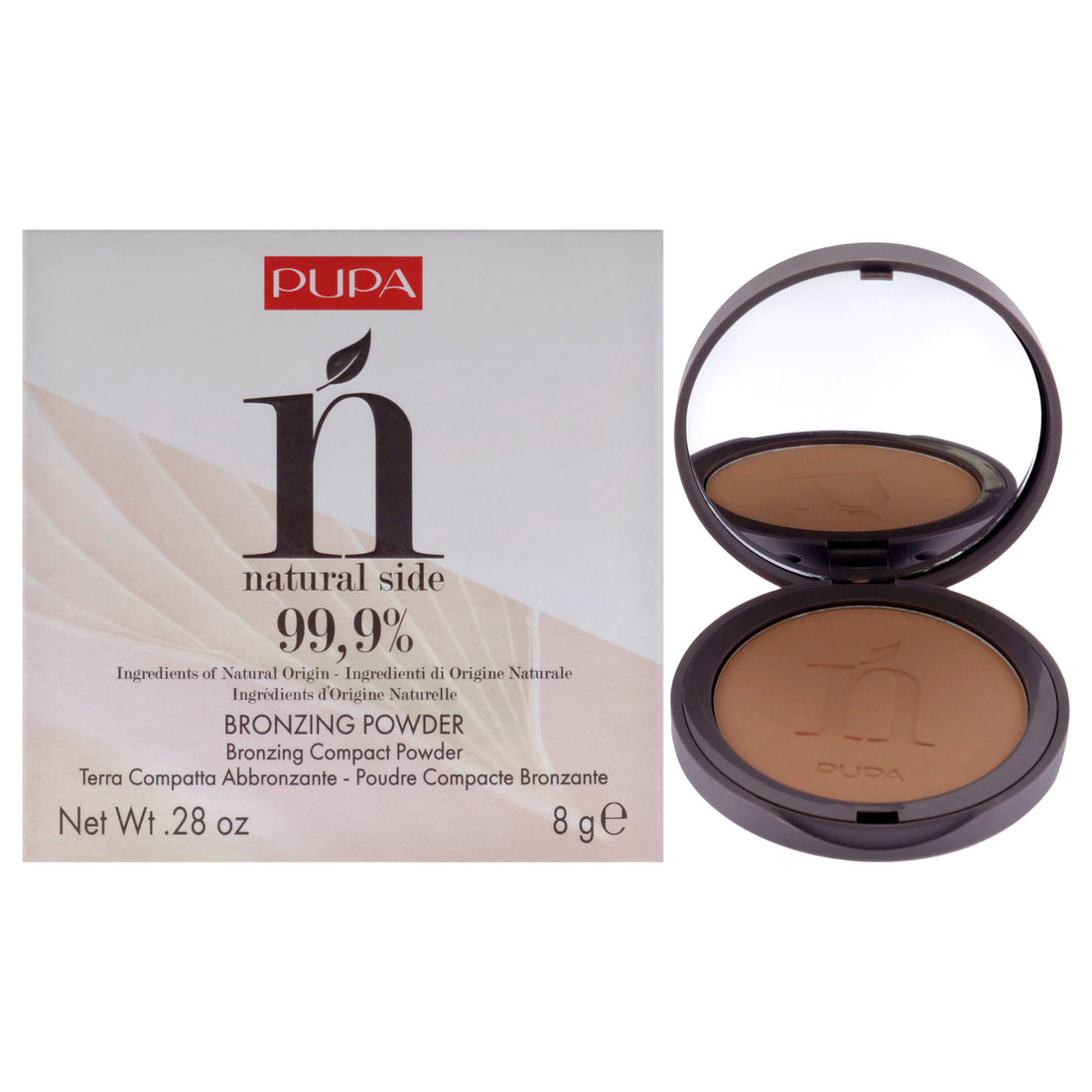 Pupa Milano Natural Side Bronzing Powder