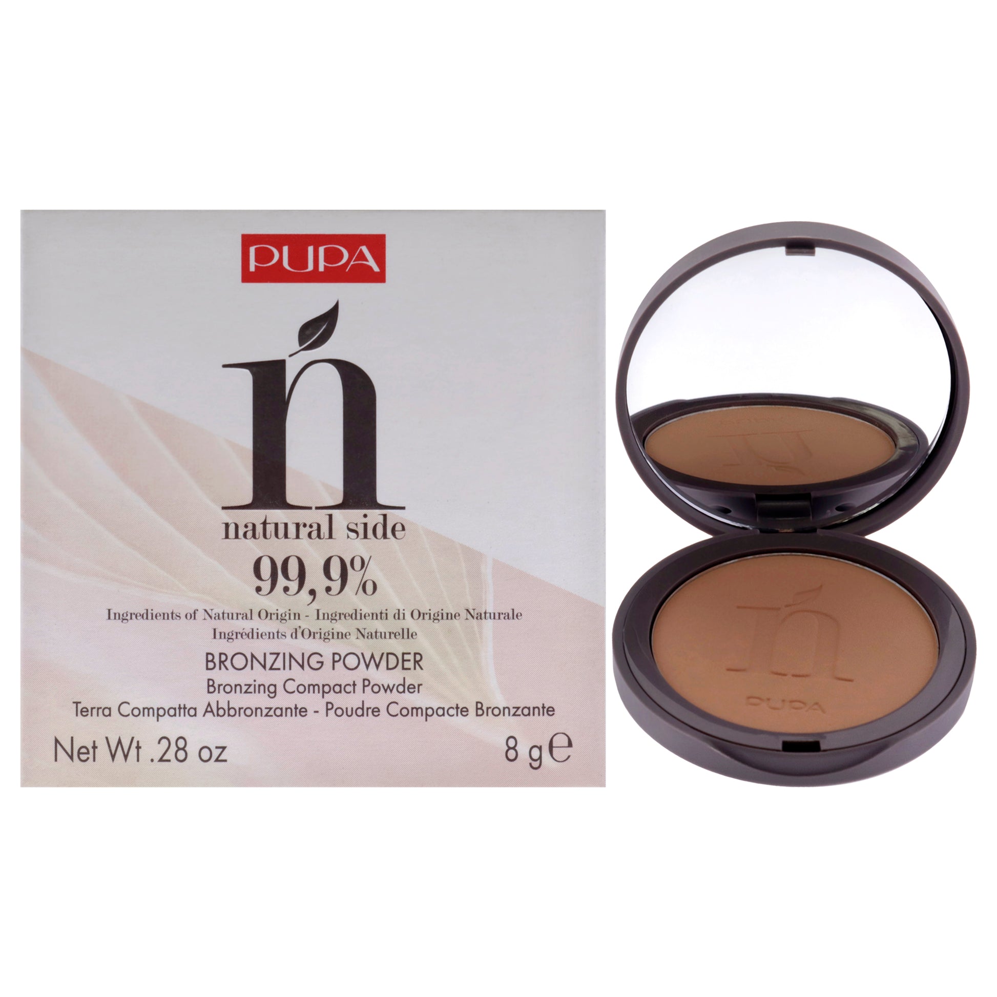 Pupa Milano Natural Side Bronzing Powder