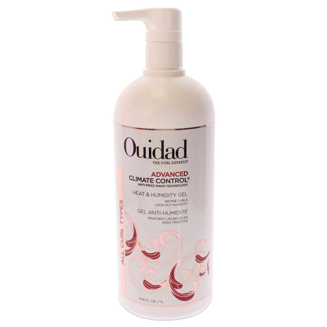 Advanced Climate Control Heat and Humidity Gel - Anti Frizz by Ouidad for Unisex - 33.8 oz Gel