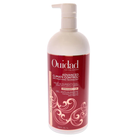 Advanced Climate Control Heat and Humidity Gel - Strong Hold by Ouidad for Unisex - 33.8 oz Gel