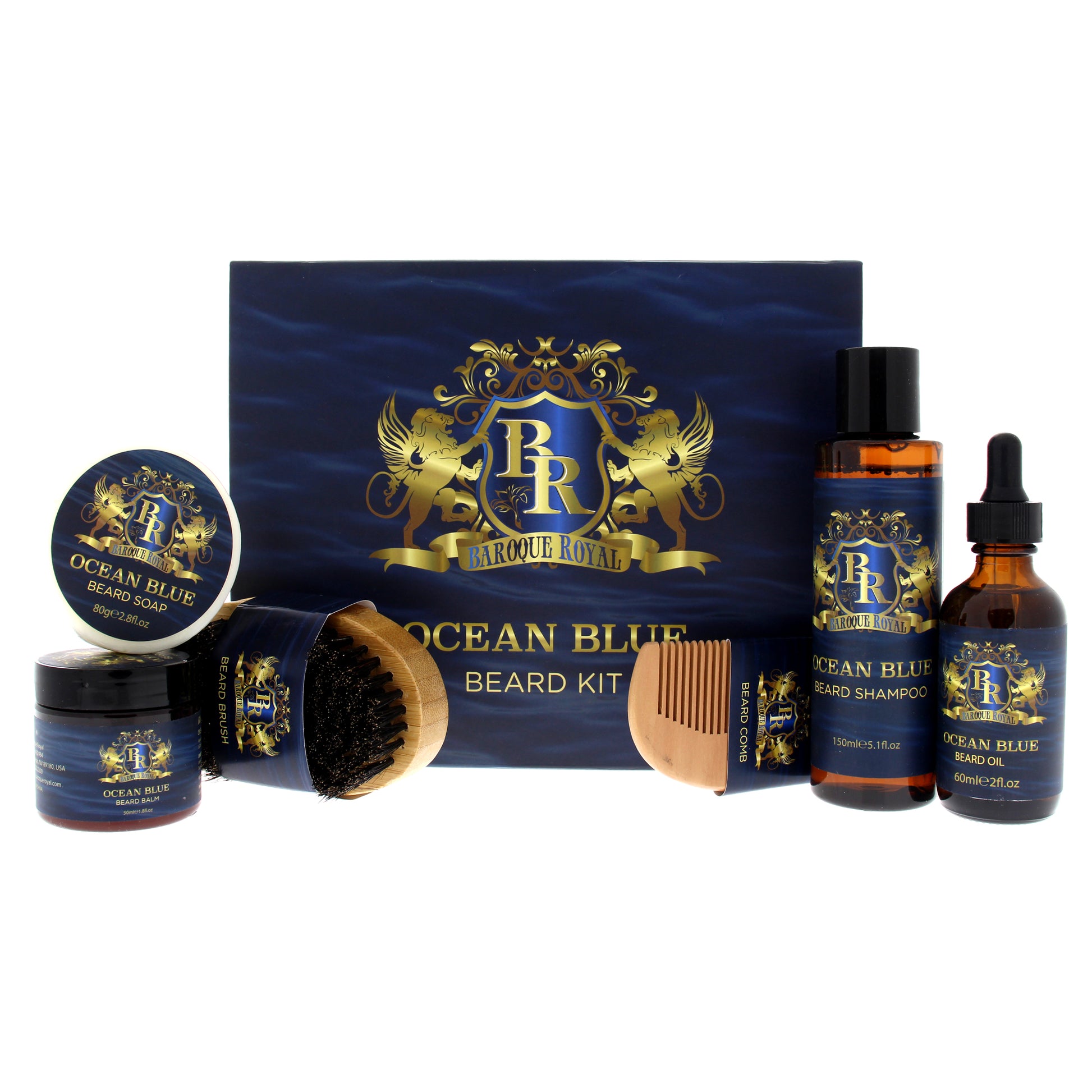 Ocean Blue Beard Kit