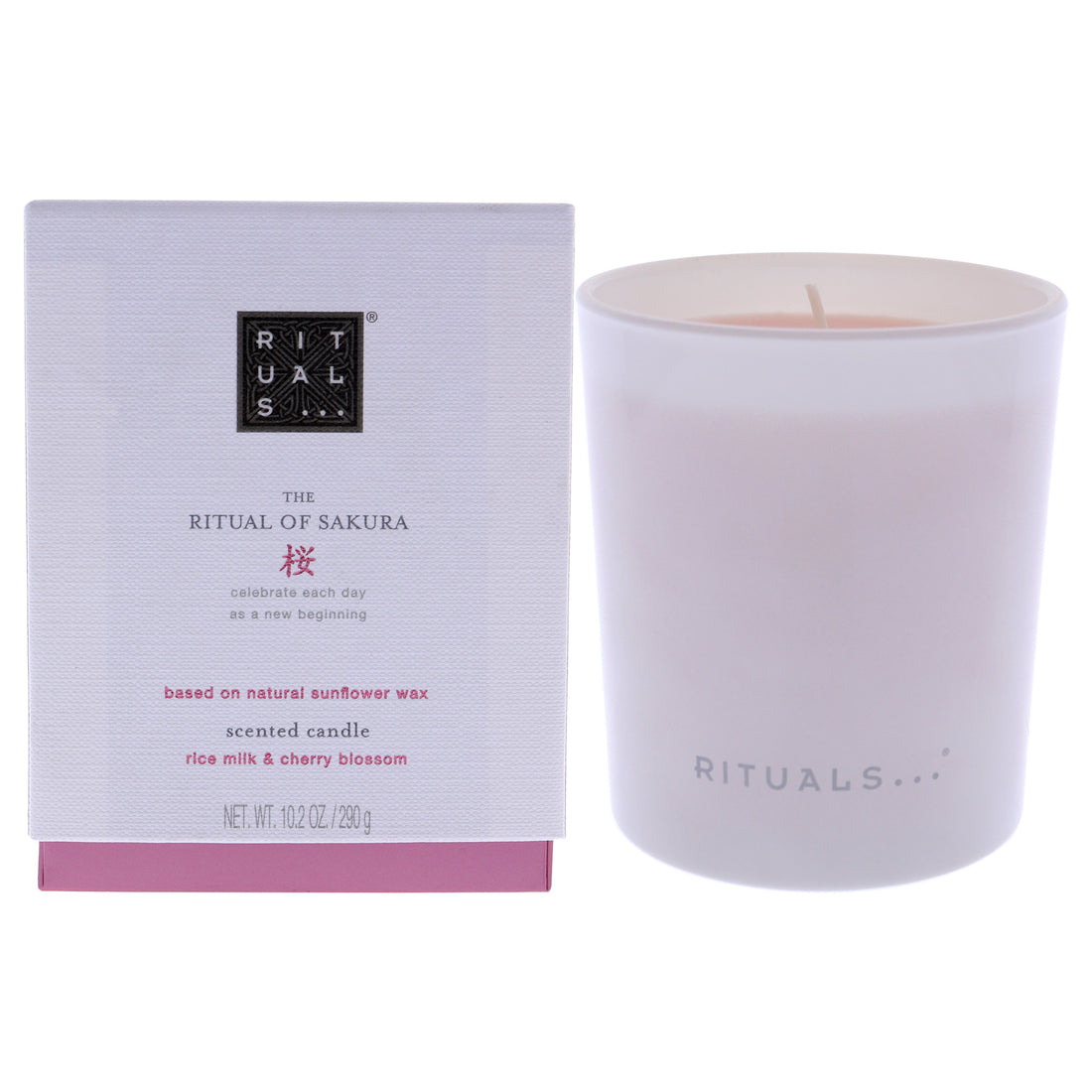 The Ritual of Sakura Scented Candle by Rituals for Unisex - 10.2 oz Candle