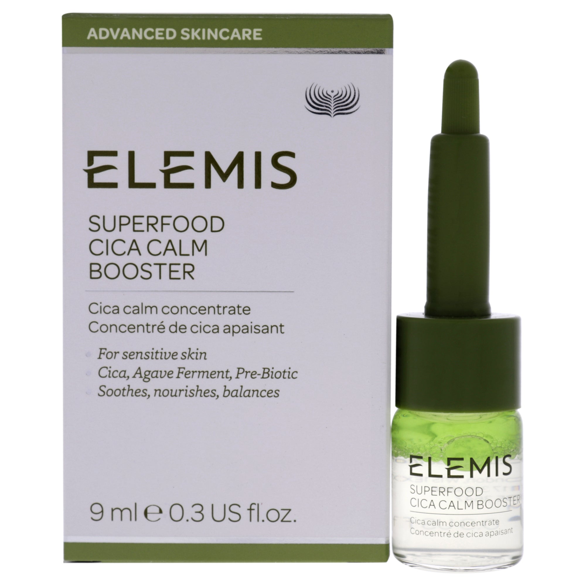 Superfood Cica Calm Booster by Elemis for Unisex 0.3 oz Booster