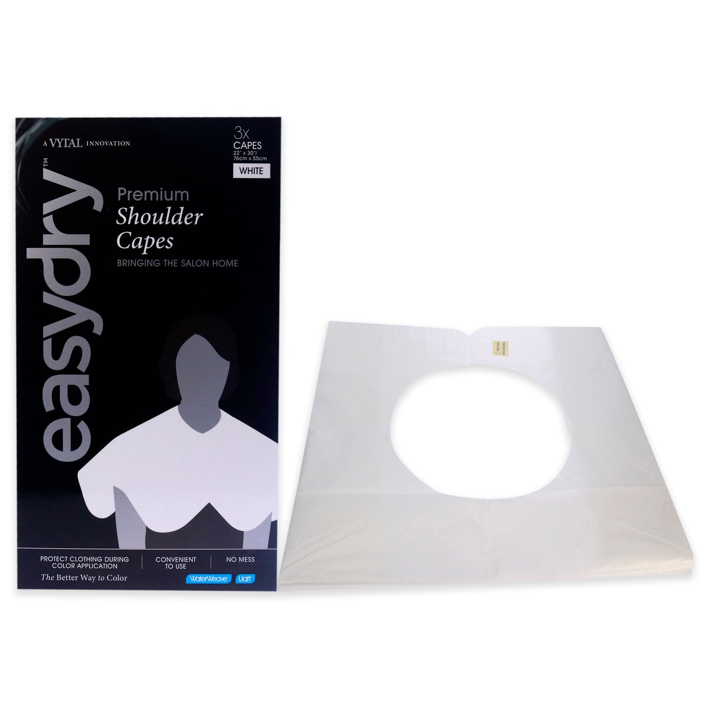Premium Shoulder Capes - White