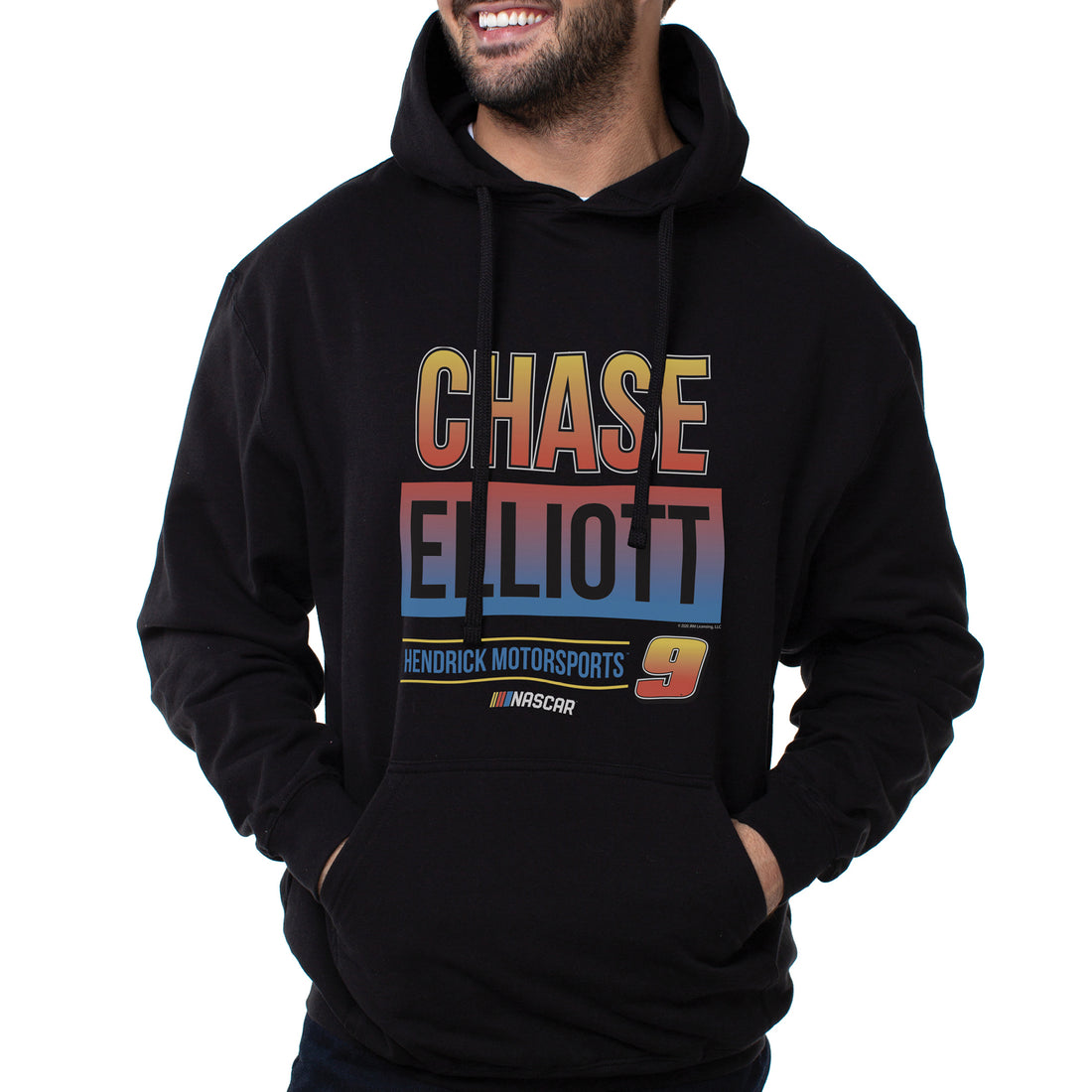 NASCAR Hooded Sweatshirt - Chase Elliot - 3 Black