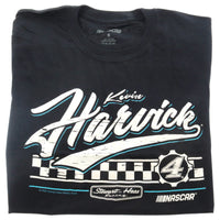 NASCAR Mens Classic Crew Tee - Kevin Harvick - 3 Black