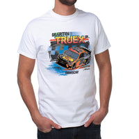 NASCAR Mens Classic Crew Tee - Martin Truex Jr - 2 White