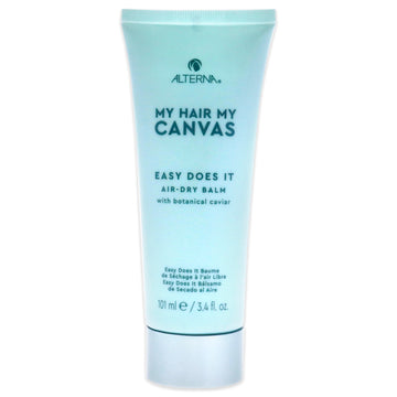 My Hair My Canvas Easy Does It Air-Dry Balm by Alterna for Unisex 3.4 oz Balm