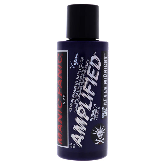 Amplified Hair Color - After Midnight by Manic Panic for Unisex - 4 oz Hair Color
