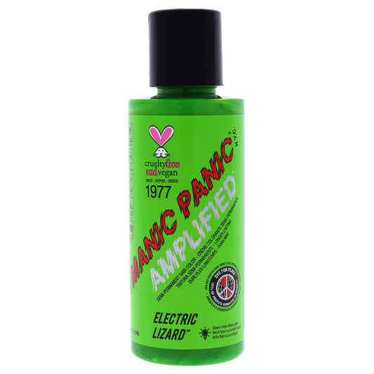 Amplified Hair Color - Electric Lizard by Manic Panic for Unisex - 4 oz Hair Color