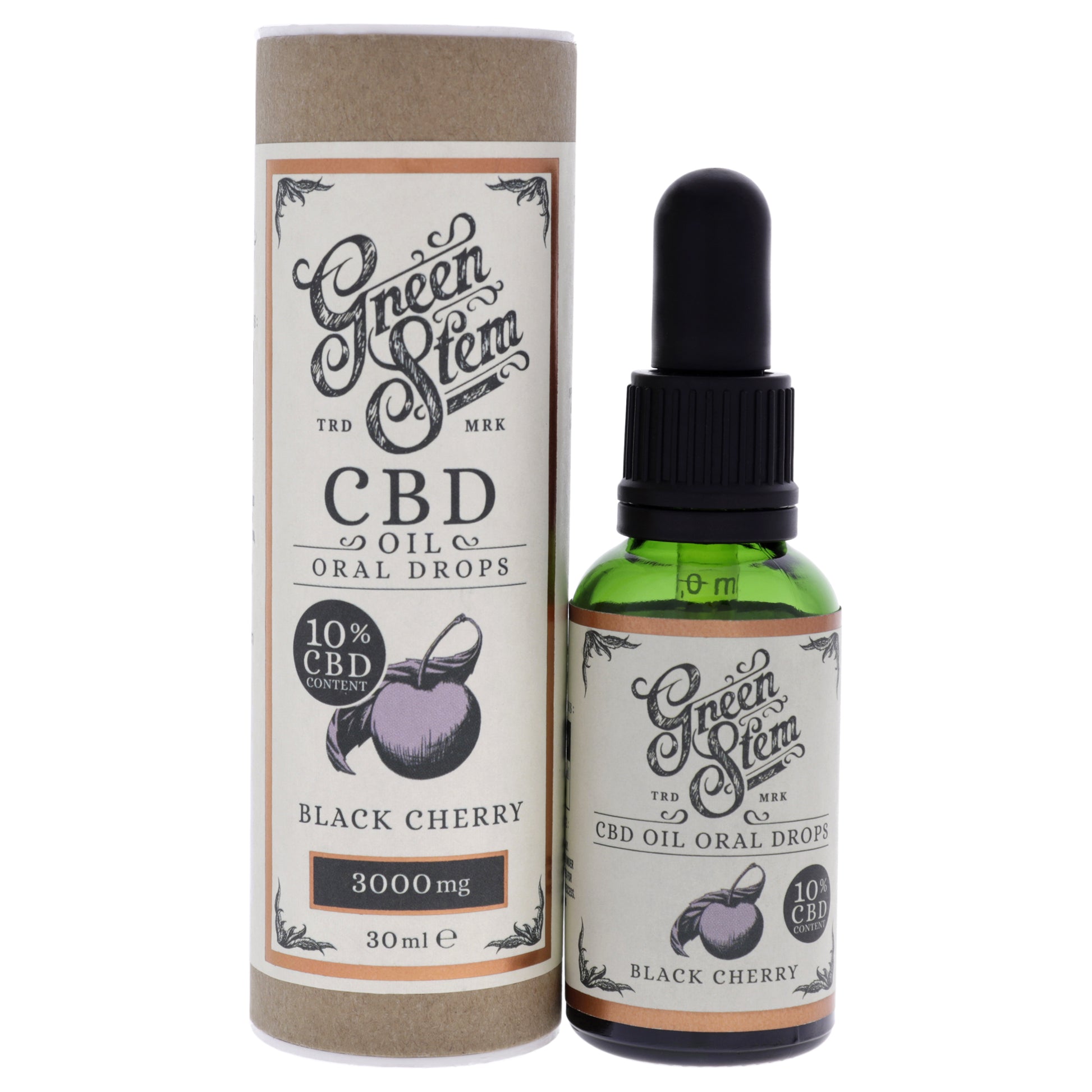 Green Stem CBD Oil Oral Drops 3000mg
