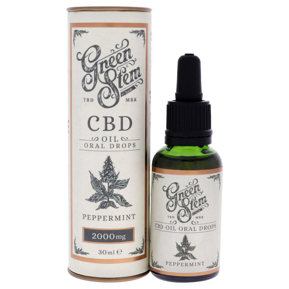 Green Stem CBD Oil Oral Drops 2000mg