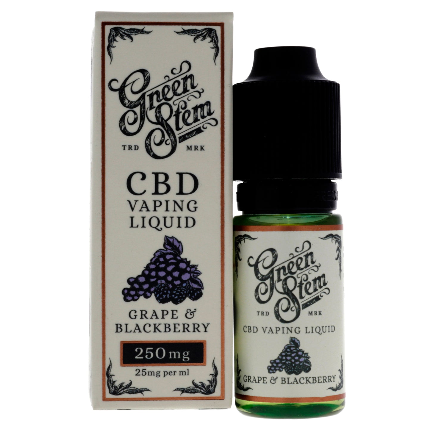 Green Stem CBD Vaping Liquid 250mg
