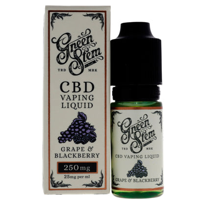 Green Stem CBD Vaping Liquid 250mg