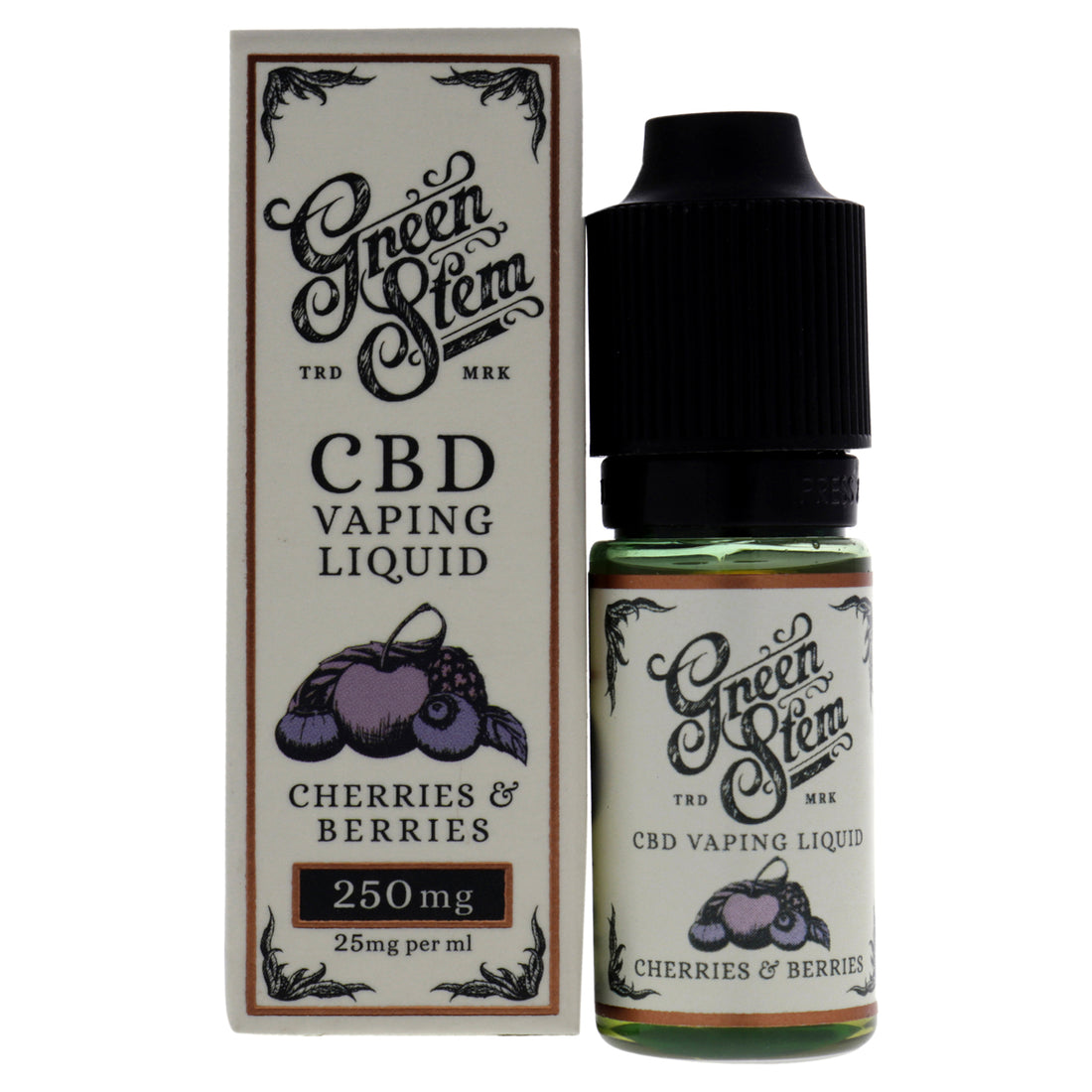 Green Stem CBD Vaping Liquid 250mg