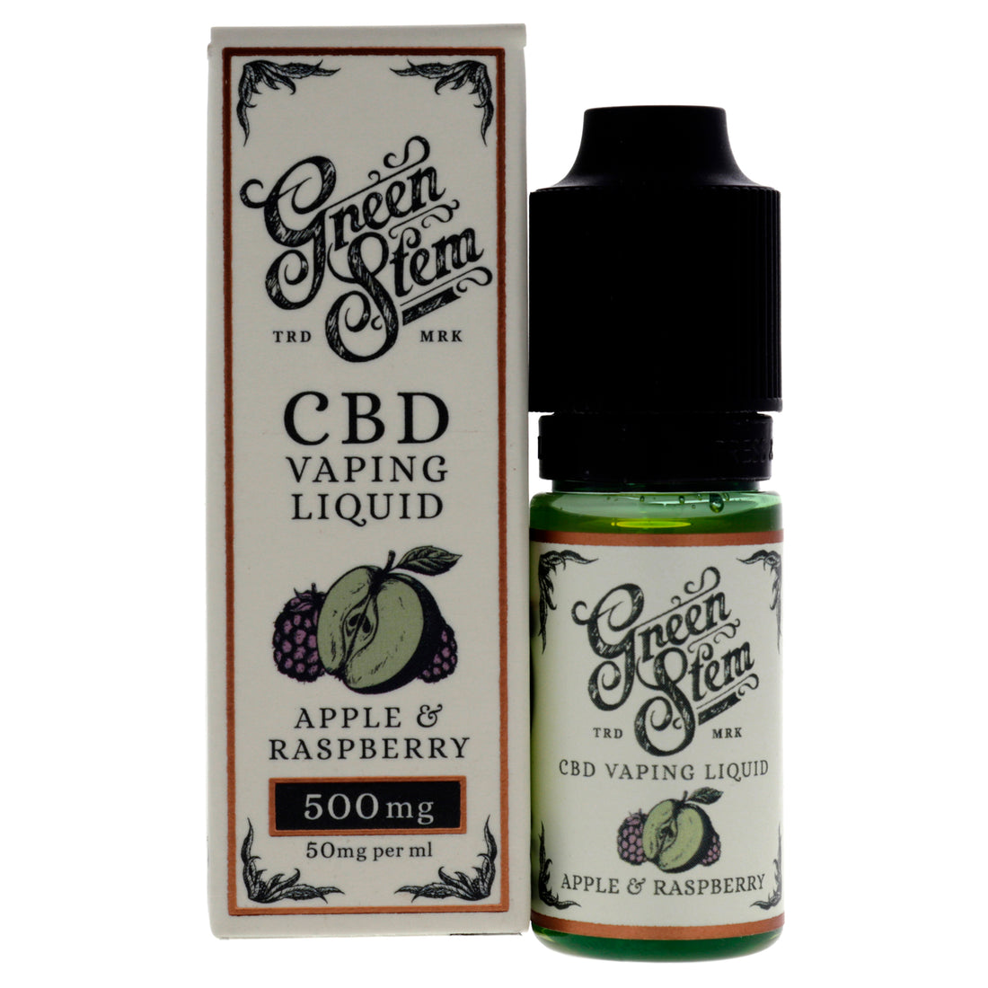 Green Stem CBD Vaping Liquid 500mg