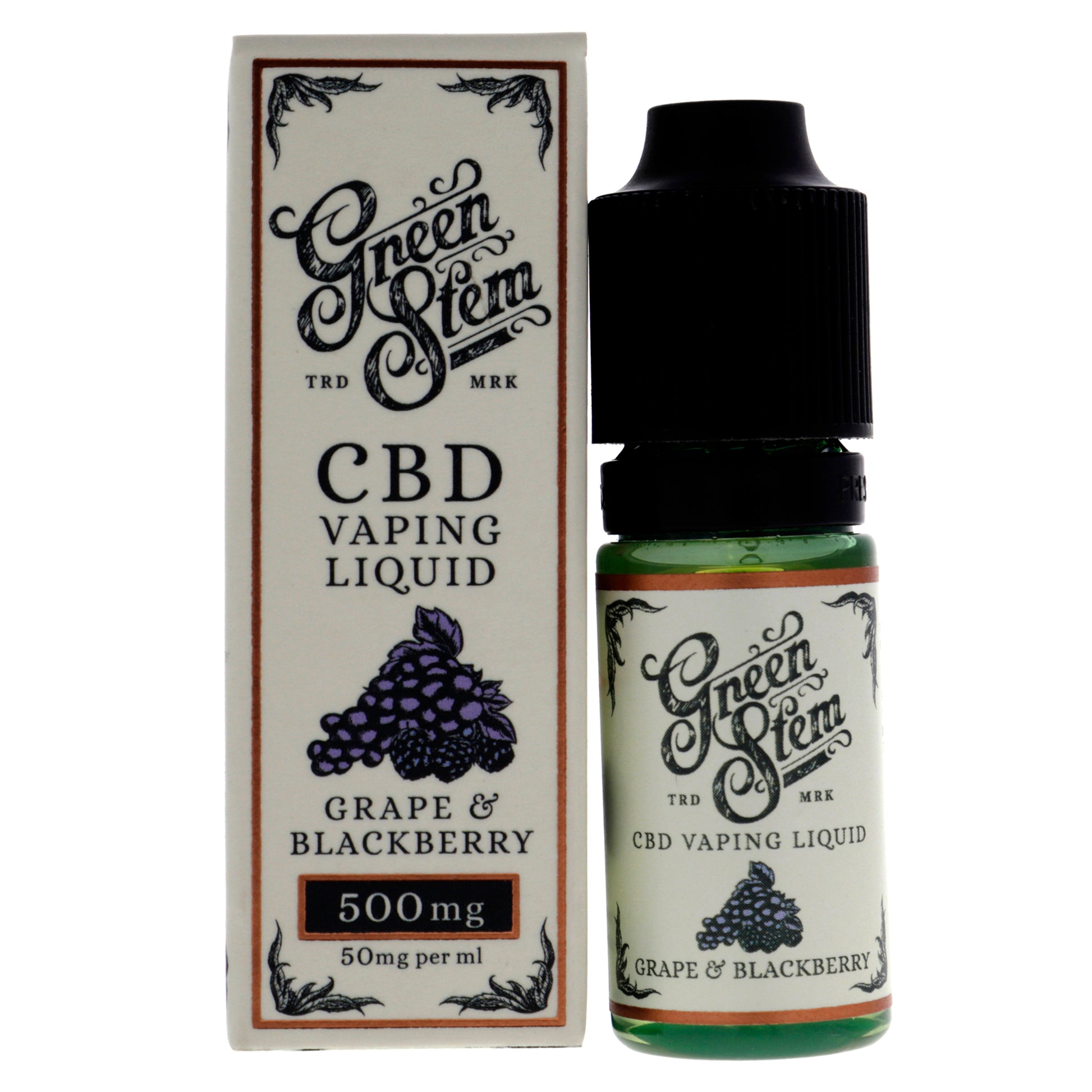 Green Stem CBD Vaping Liquid 500mg
