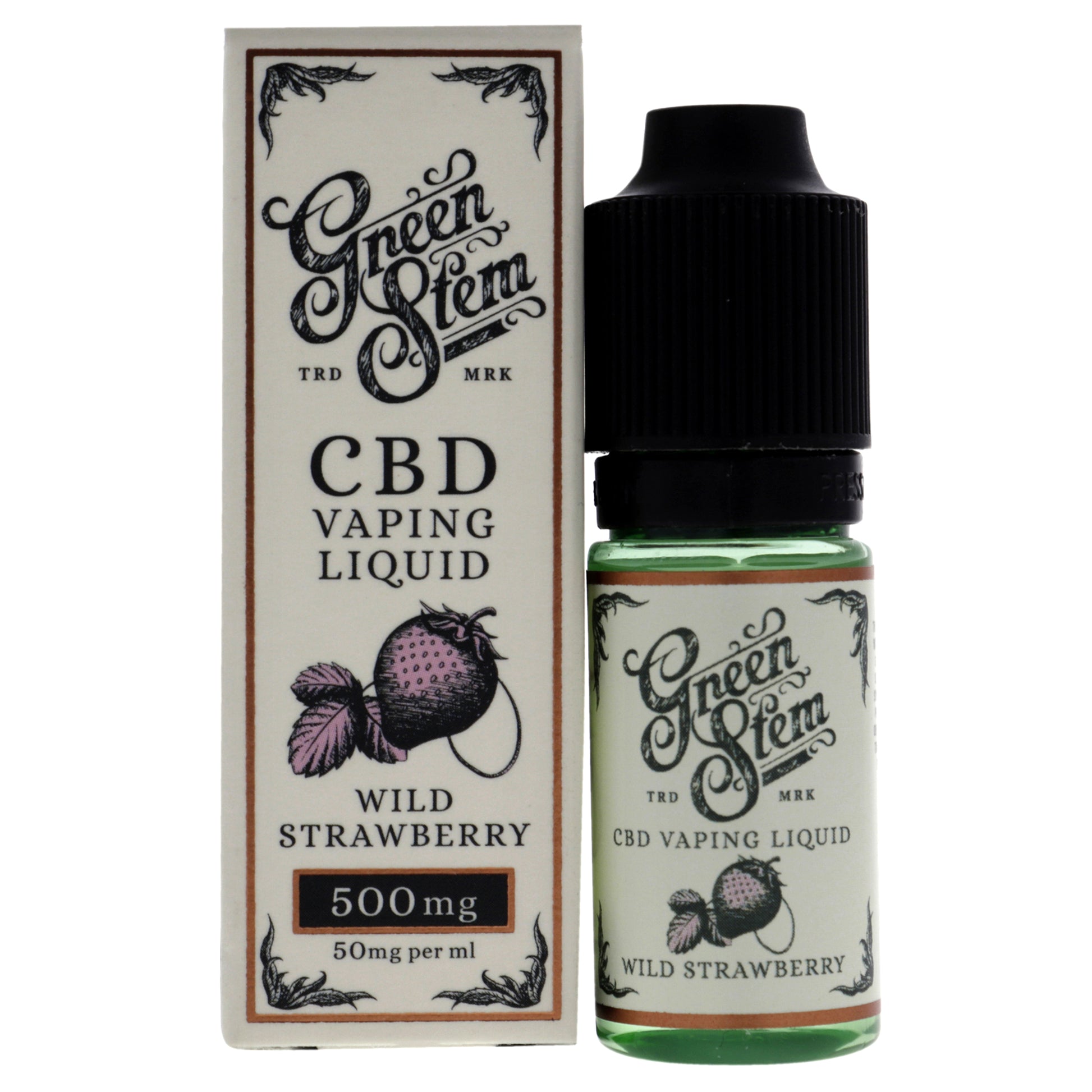 Green Stem CBD Vaping Liquid 500mg