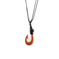 Color-Changing Necklace - Hook - White To Brown