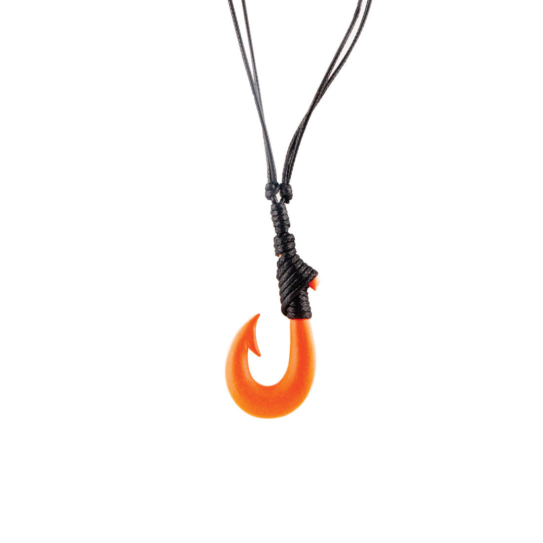 Color-Changing Necklace - Hook - White To Orange