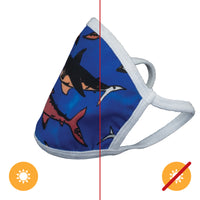 Color-Changing Face Mask - Shark - Youth