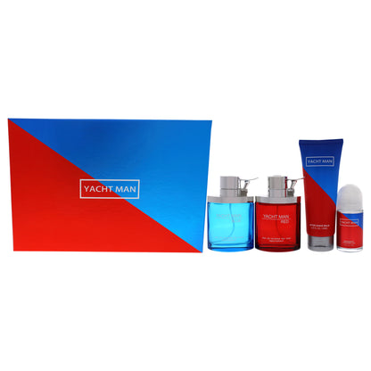 Yacht Man Blue and Yacht Man Red