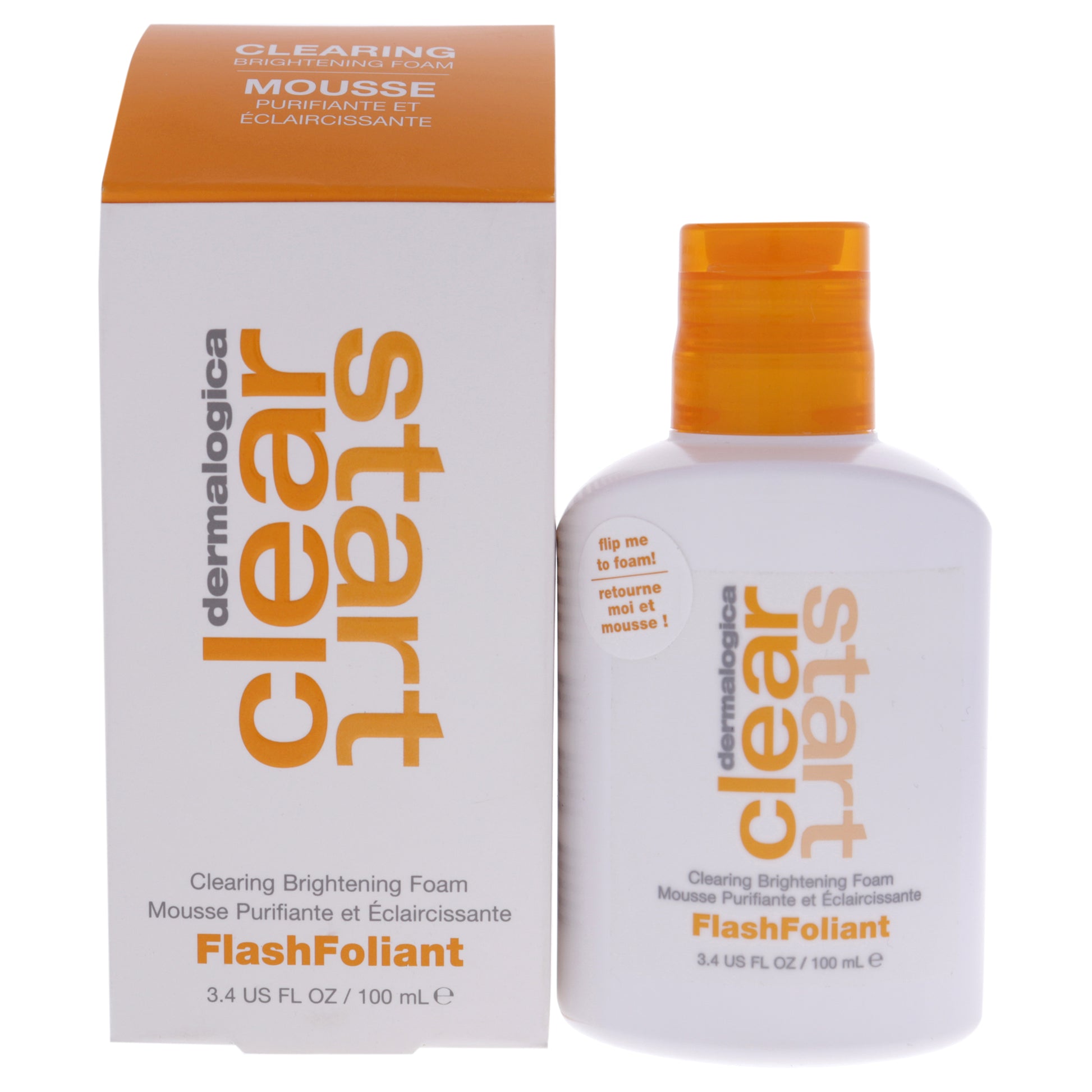 Clear Start Flashfoliant Clearing Brightening Foam