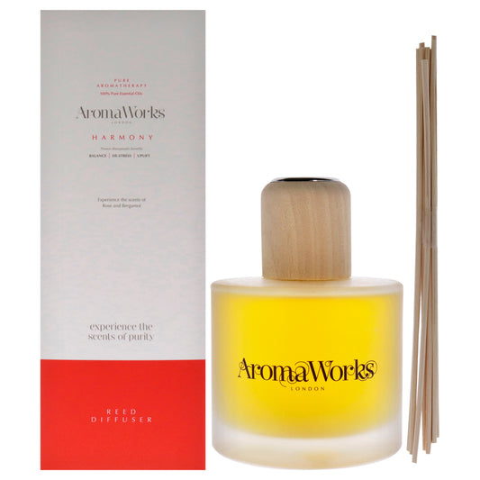 Harmony Reed Diffuser by Aromaworks for Unisex - 6.76 oz Reed Diffusers