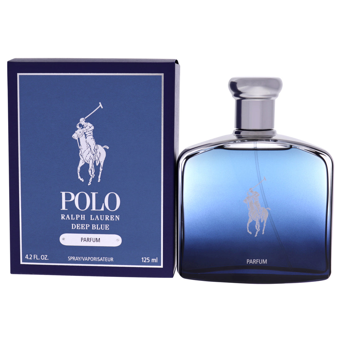 Polo Deep Blue by Ralph Lauren for Men - 4.2 oz Parfum Spray