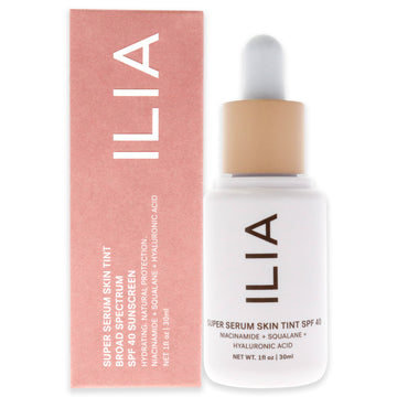 Super Serum Skin Tint Foundation SPF 40 - ST8 Shela by ILIA Beauty for Women 1 oz Foundation