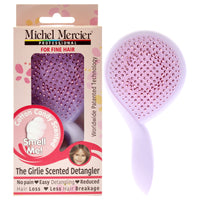 The Girlie Scented Detangler Brush Cotton Candy Fine Hair - Purple-Pink