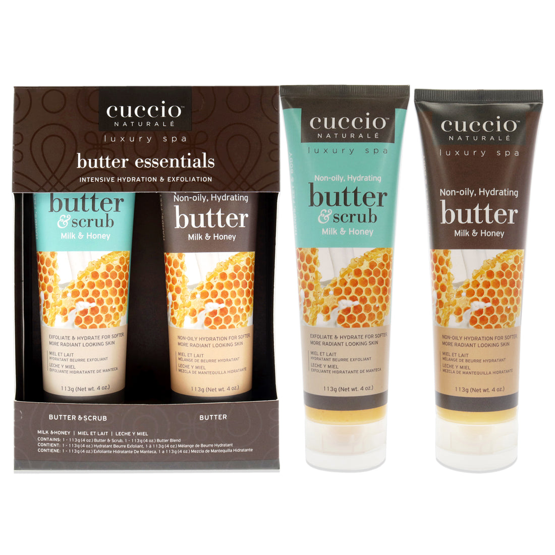 Luxury Spa Butter Essentials Kit - Milk and Honey