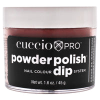 Cuccio Colour Pro Powder Polish Nail Colour Dip System - Oh Fudge