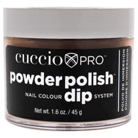 Cuccio Colour Pro Powder Polish Nail Colour Dip System - Caramel Kisses