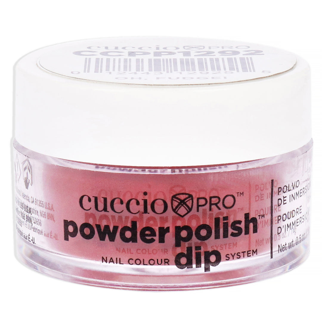 Cuccio Colour Pro Powder Polish Nail Colour Dip System - Oh Fudge