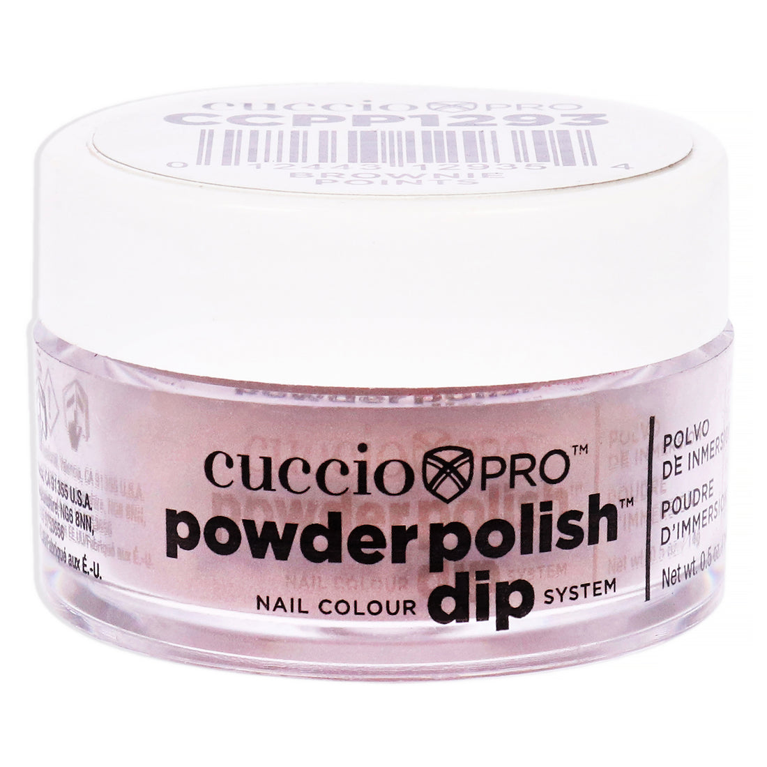 Cuccio Colour Pro Powder Polish Nail Colour Dip System - Brownie Points