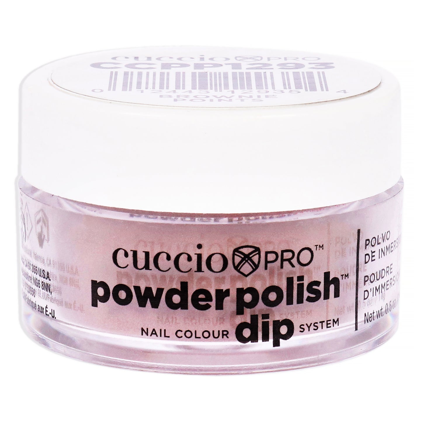 Cuccio Colour Pro Powder Polish Nail Colour Dip System - Brownie Points