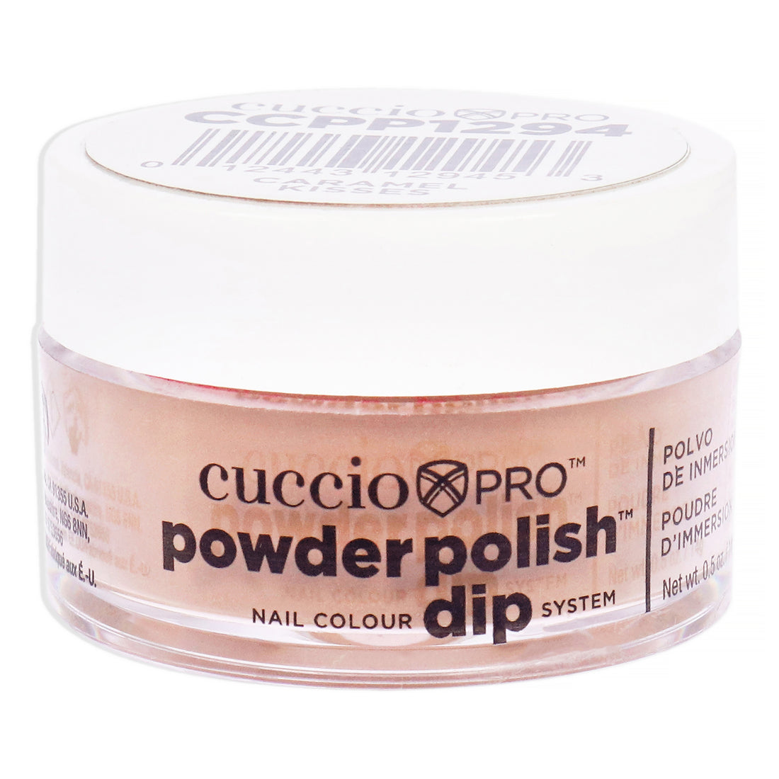 Cuccio Colour Pro Powder Polish Nail Colour Dip System - Caramel Kisses