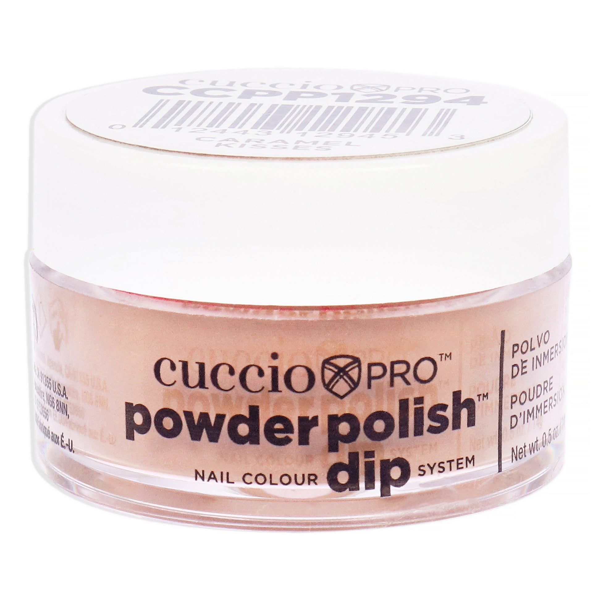 Cuccio Colour Pro Powder Polish Nail Colour Dip System - Caramel Kisses