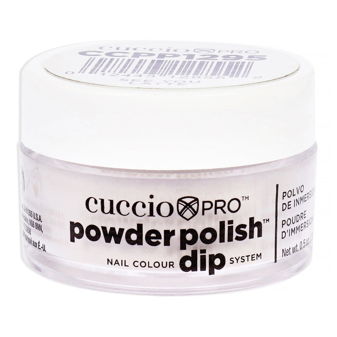 Cuccio Colour Pro Powder Polish Nail Colour Dip System - See You Latte
