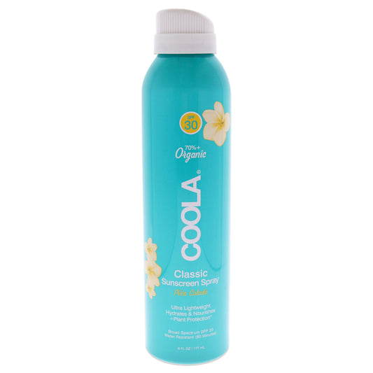 Classic Body Organic Sunscreen Spray SPF 30 - Pina Colada by Coola for Unisex 6 oz Sunscreen